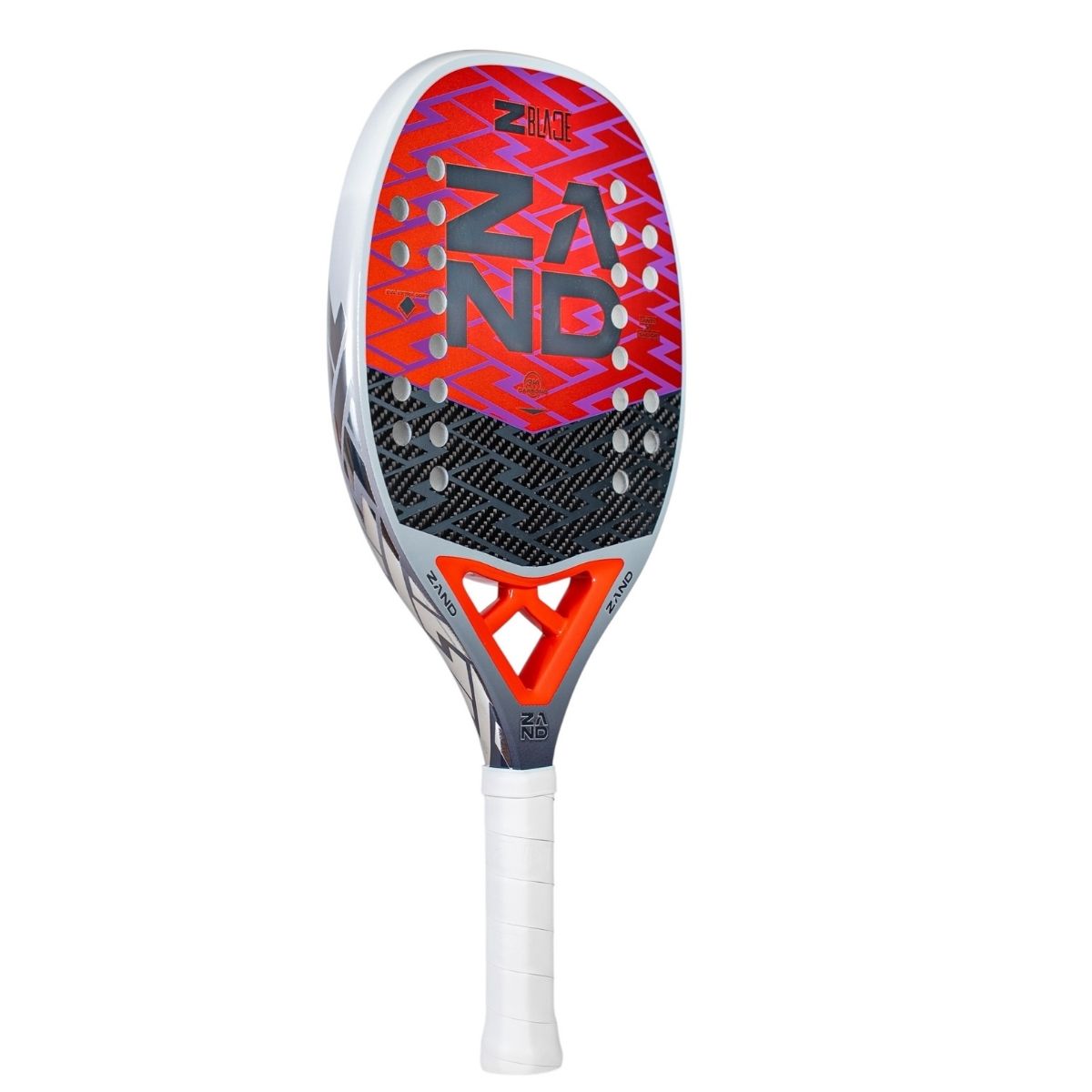 Raquete Beach Tennis Zand Z Blade 3K 2026 — Veja de perto