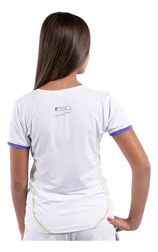 Camiseta Baby Look Dry DC Blanc Zeiq