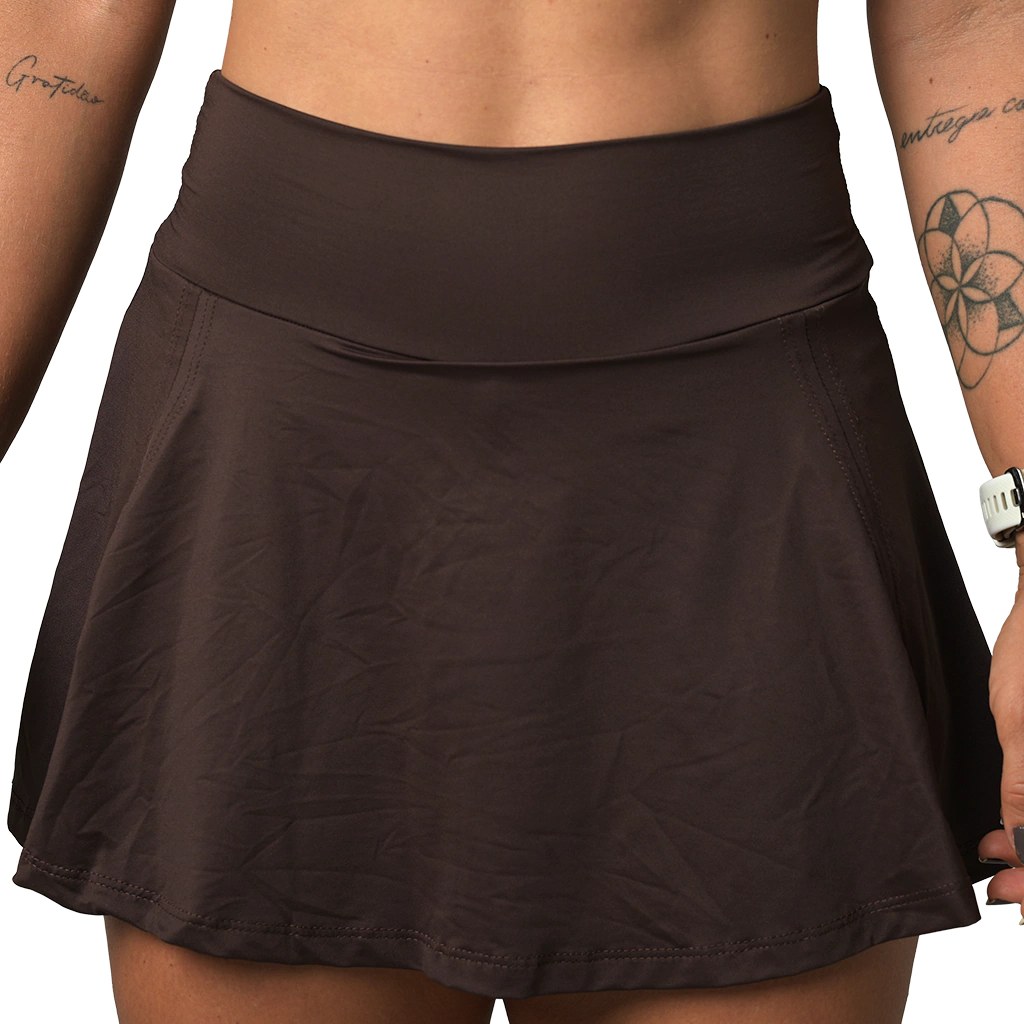 Short Saia Vaib Fresh Marrom